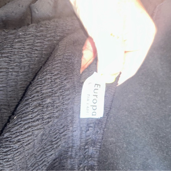 Europa The Label Women’s Dress Size L –Ruffled, sheer sleeves - Picture 7 of 11